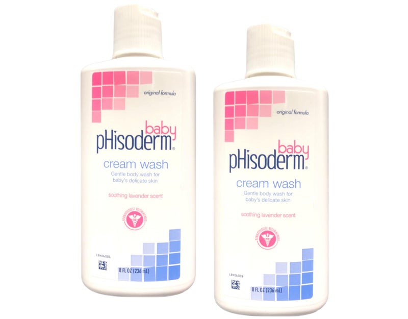 Phisoderm Baby Cream Wash 8 Fluid Ounce (236 ml) (Pack of 2) - Image 2
